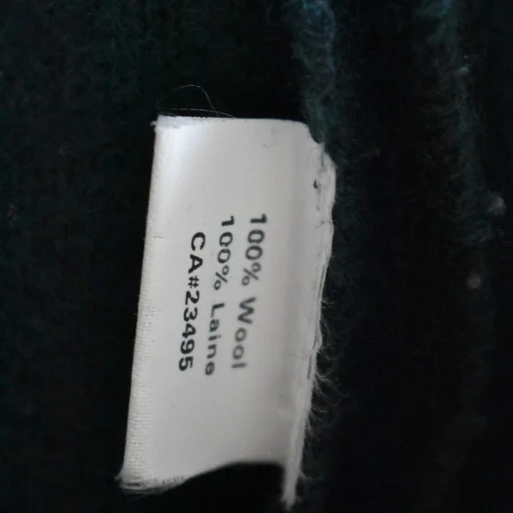 Icelandic Design VTG wool zip up coat size XL - Picture 4 of 7